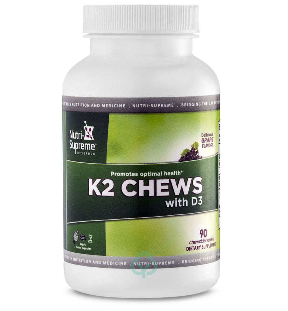 Nutri Supreme K2 D3 Chews 90 Healthy Arteries