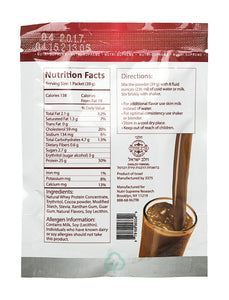 Nutri Supreme Whey Protein W/stevia & Erythritol Creamy Chocolate Packet
