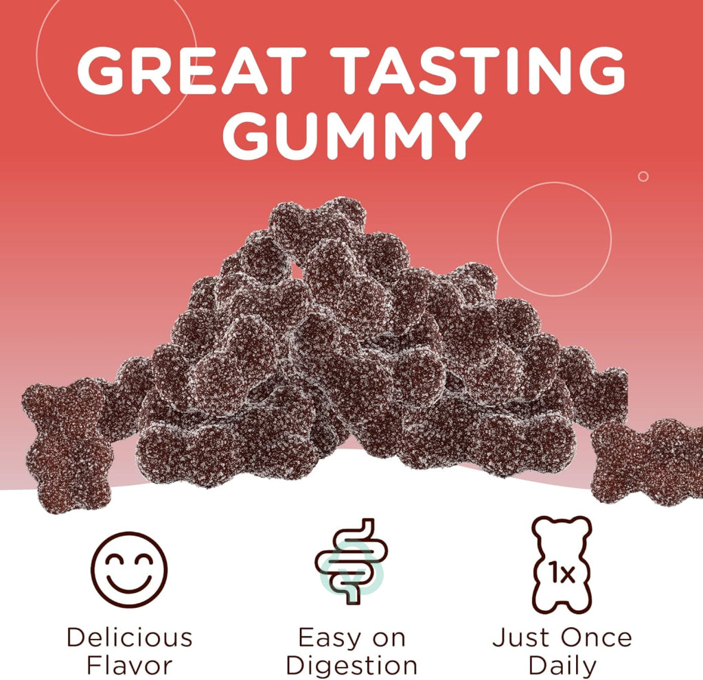 Chapter One Iron Gummies with Vitamin C 60 Count