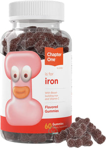 Chapter One Iron Gummies with Vitamin C 60 Count