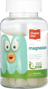 Chapter One Magnesium Gummies Apple Flavor 60 Count