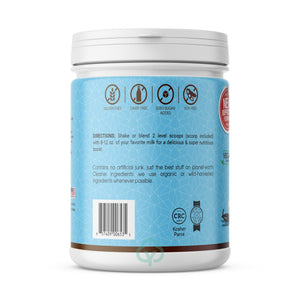 Holy And Co. Plant Based Protein Bcaa Amino Acid Powder Vanilla Bean Vegan 1 Lb (16 Oz) Protien