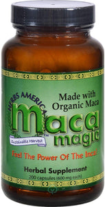 Maca Magic Organic - 200 Capsules Herbs