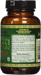 Maca Magic Organic - 200 Capsules Herbs