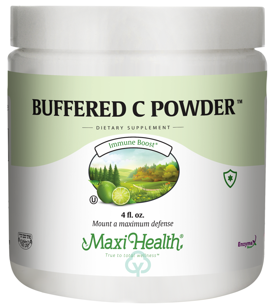 Maxi Health Buffered C Powder 4 Oz. Immune Support