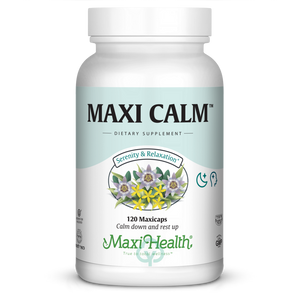 Maxi Health Calm 120 Caps (Kosher For Passover) Serenity & Relaxation