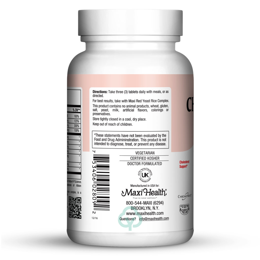 Maxi Health Ch Control 90 Tabs Heart