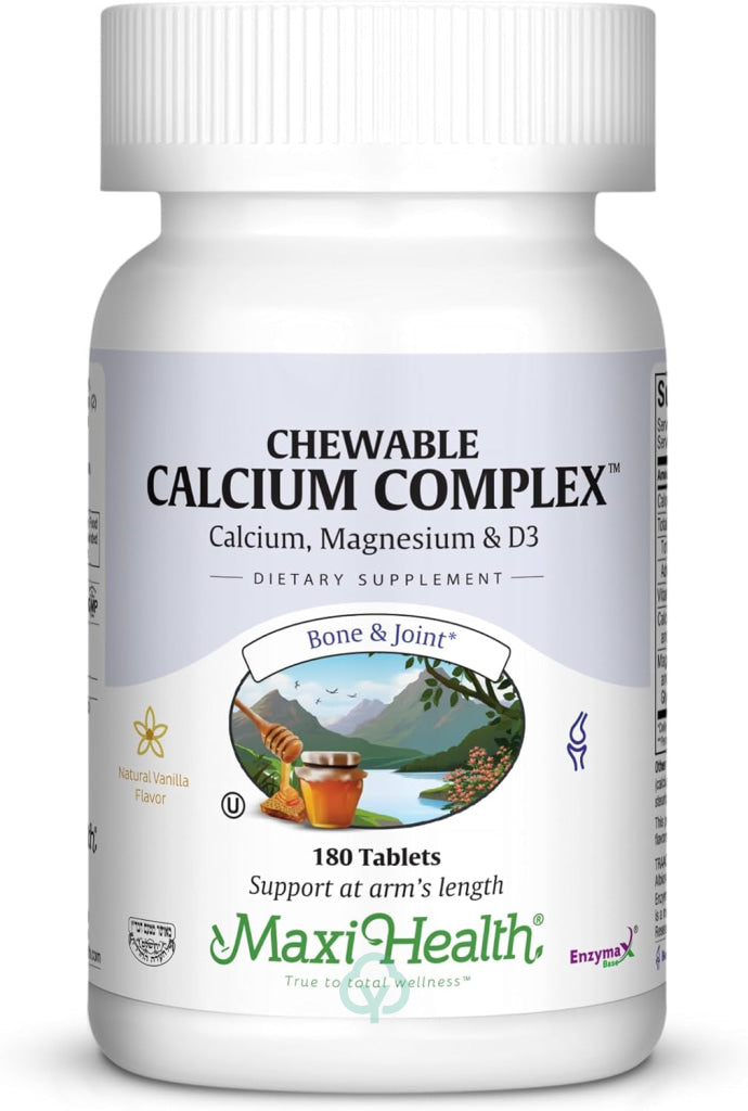 Maxi Health Chewable Calcium Complex 180 Chews Calcium