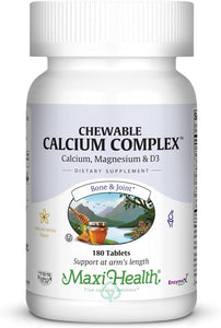 Maxi Health Chewable Calcium Complex 180 Chews Calcium
