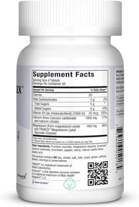 Maxi Health Chewable Calcium Complex 180 Chews Calcium