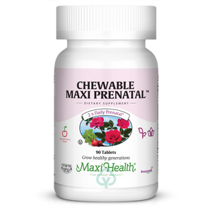 Maxi Health Chewable Prenatal 90 Chews Womens