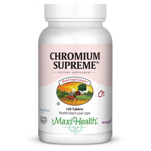 Maxi Health Chromium Supreme 120 Tabs Blood Sugar Support