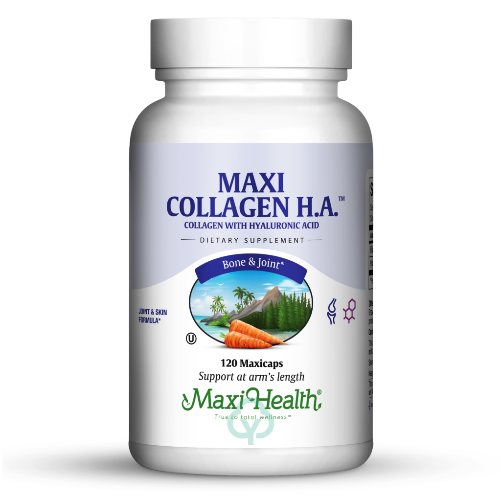 Maxi Health Collagen H.a. 120 Caps Bone And Joint