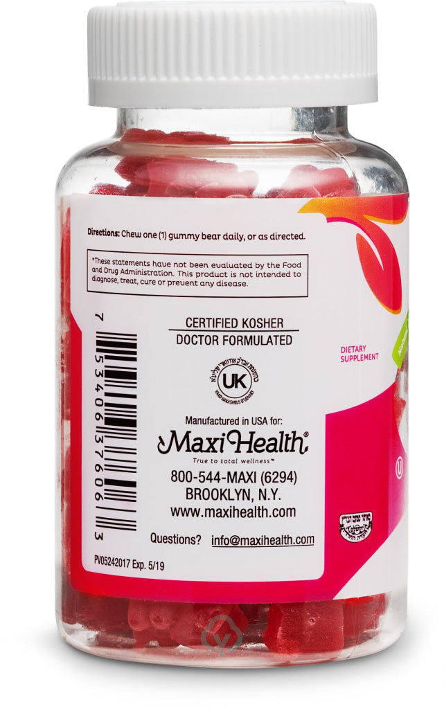 Maxi Health D3 Licious Gummies 60 Total Wellness