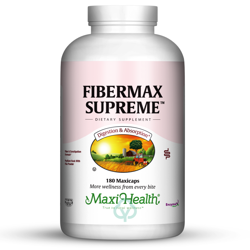 Maxi Health Fibermax Supreme 180 Caps Digestion & Absorption