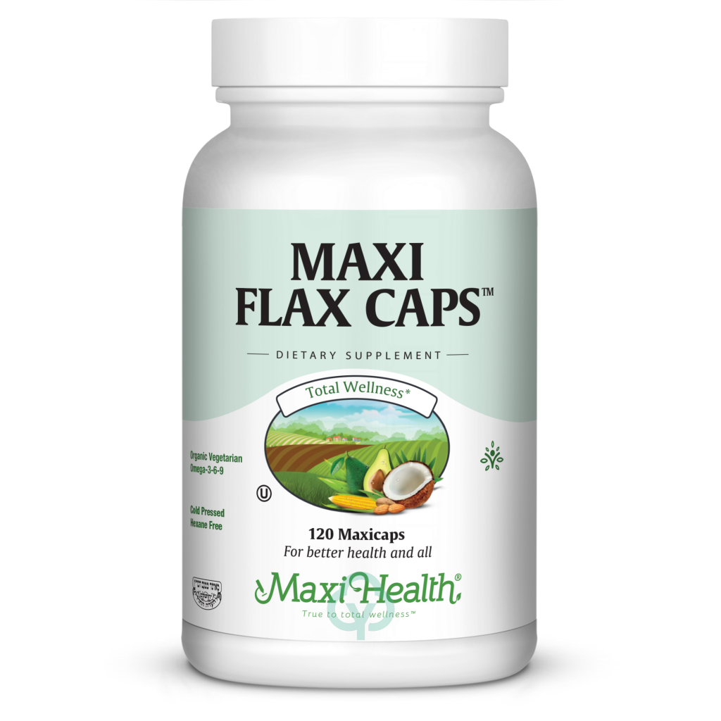 Maxi Health Flax Caps 120 Total Wellness