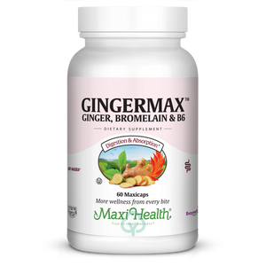 Maxi Health Gingermax 60 Caps Digestion & Absorption