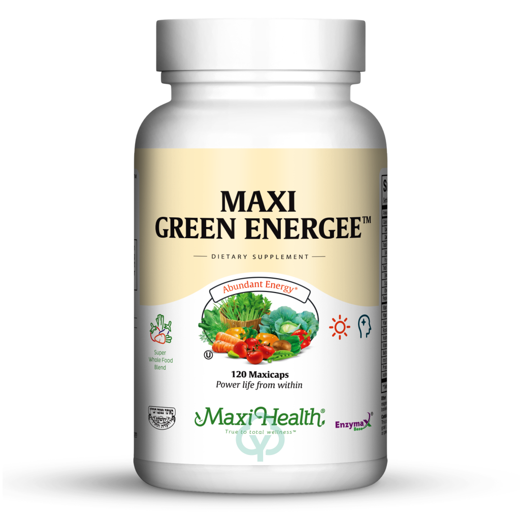 Maxi Health Green Energee Capsules 120 Caps Abundant Energy