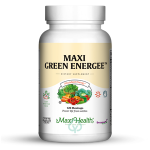 Maxi Health Green Energee Capsules 120 Caps Abundant Energy