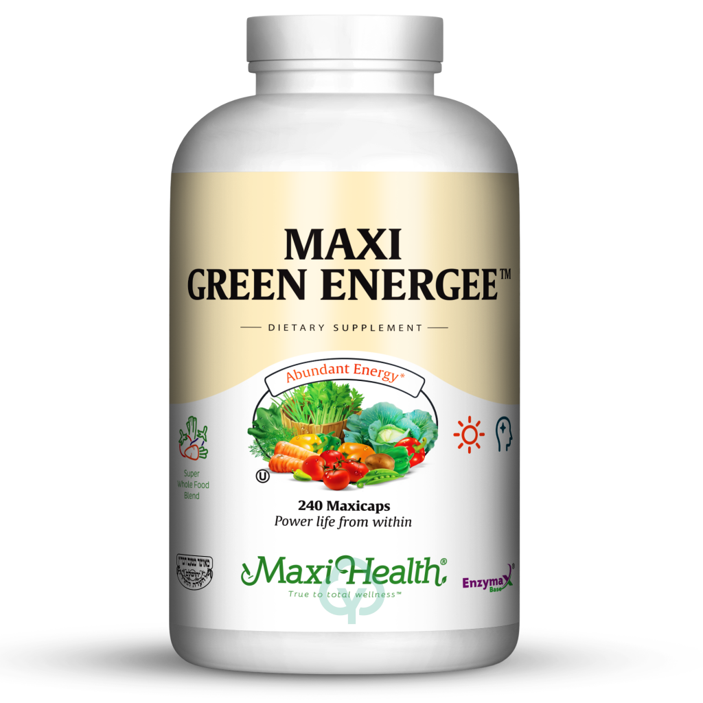 Maxi Health Green Energee Capsules 240 Caps Abundant Energy