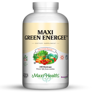 Maxi Health Green Energee Capsules 240 Caps Abundant Energy