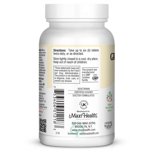 Maxi Health Green Vitality 180 Tabs Abundant Energy