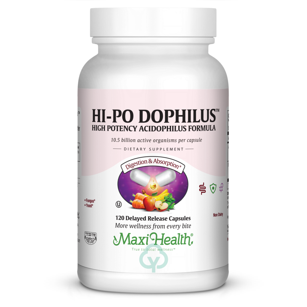 Maxi Health Hi Po Dophilus 120 Caps Digestion & Absorption