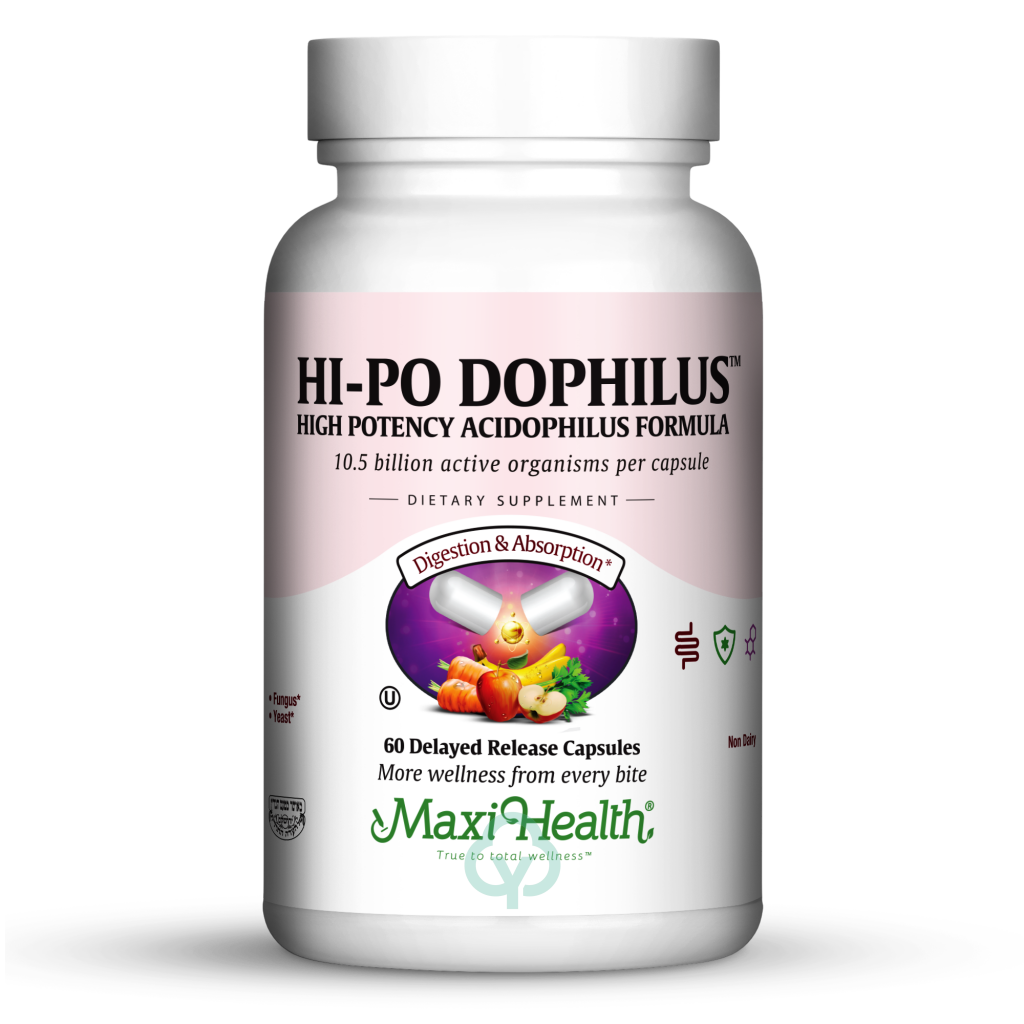 Maxi Health Hi Po Dophilus 60 Caps Digestion & Absorption