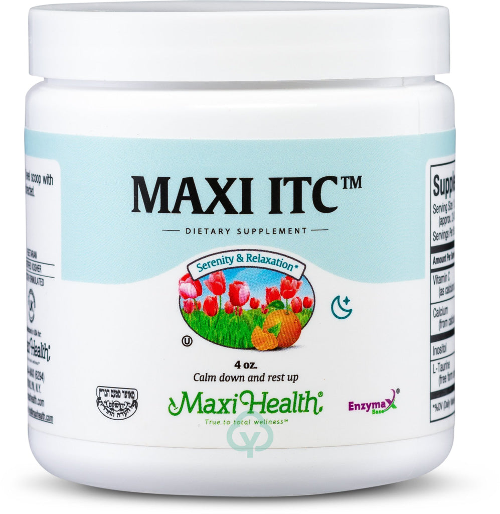 Maxi Health Itc Powder 4 Oz Serenity & Relaxation