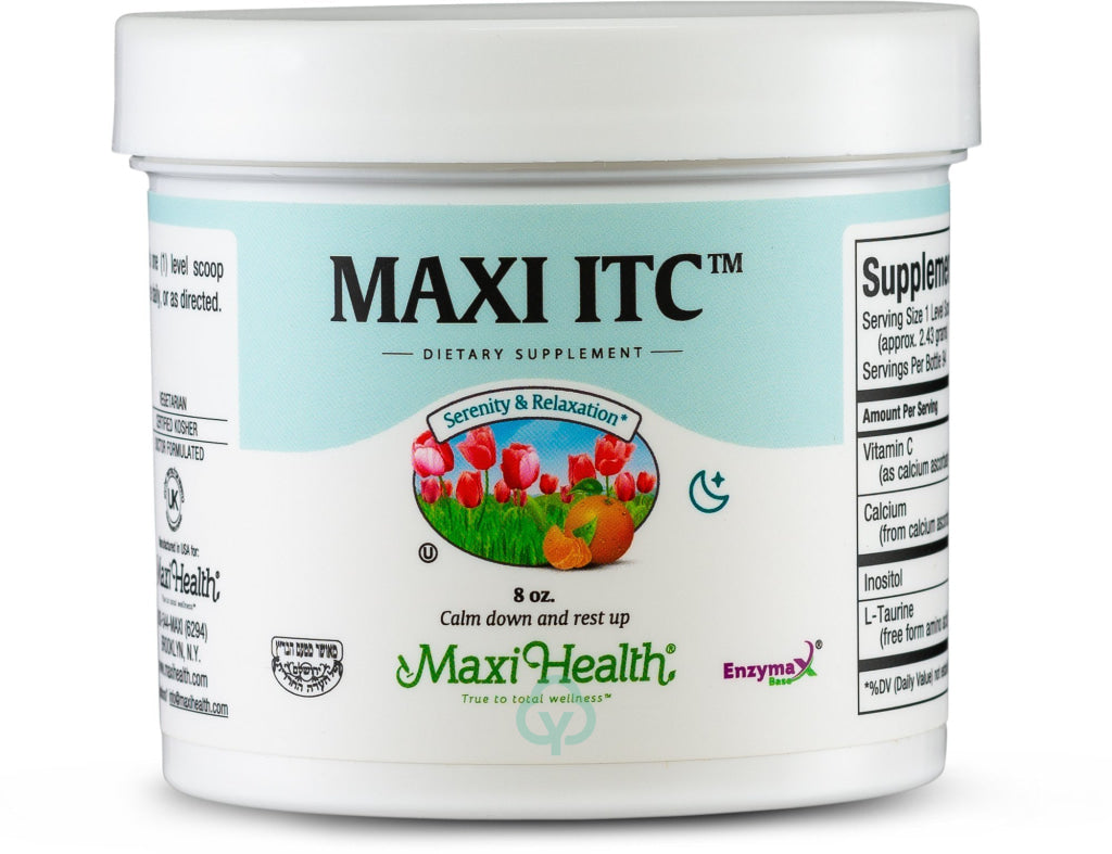 Maxi Health Itc Powder 8 Oz Serenity & Relaxation