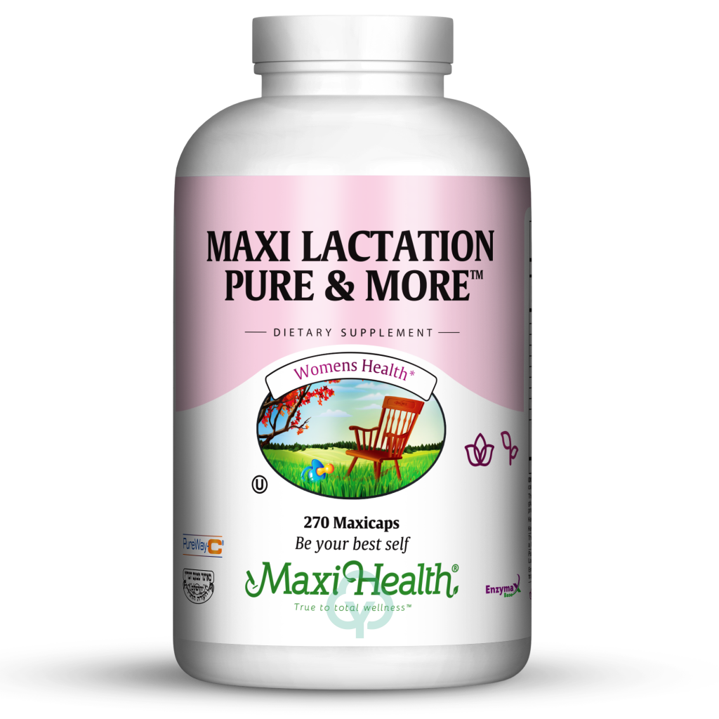 Maxi Health Lactation Pure & More 270 Caps Womens