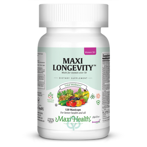 Maxi Health Longevity For Women 120 Caps Total Wellness