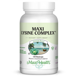 Maxi Health Lysine Complex 120 Caps Immune Support