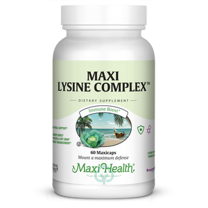 Maxi Health Lysine Complex 60 Caps Immune Support