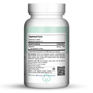 Maxi Health Magnesium Citrate 90 Tabs Total Wellness