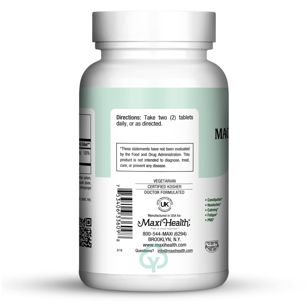 Maxi Health Magnesium Citrate 90 Tabs Total Wellness