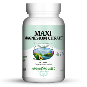 Maxi Health Magnesium Citrate 90 Tabs Total Wellness