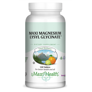 Maxi Health Magnesium Lysyl Glycinate 120 Tabs Total Wellness