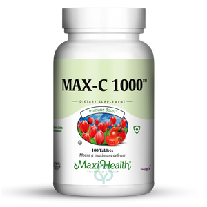 Maxi Health Max C 1000 100 Tabs Immune Support