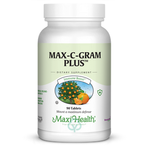 Maxi Health Max C Gram Plus 90 Tabs Immune Support