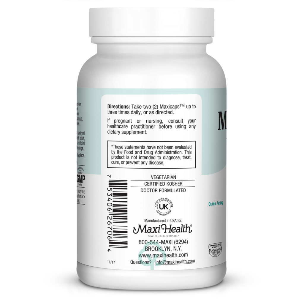 Maxi Health Max Relax Capsules Serenity & Relaxation