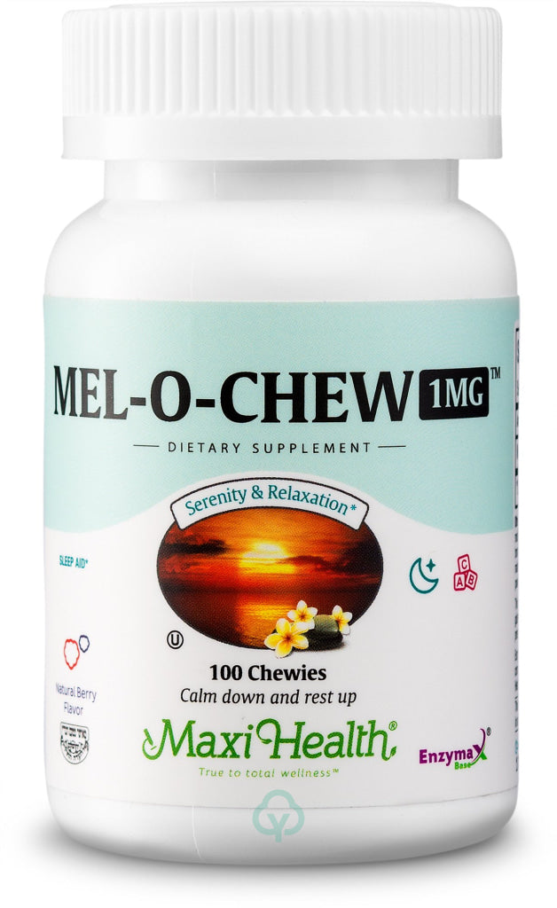 Maxi Health Mel O Chews 1 Mg 100 Serenity & Relaxation