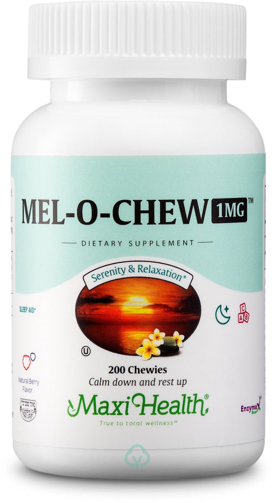 Maxi Health Mel O Chews 1 Mg 200 Serenity & Relaxation