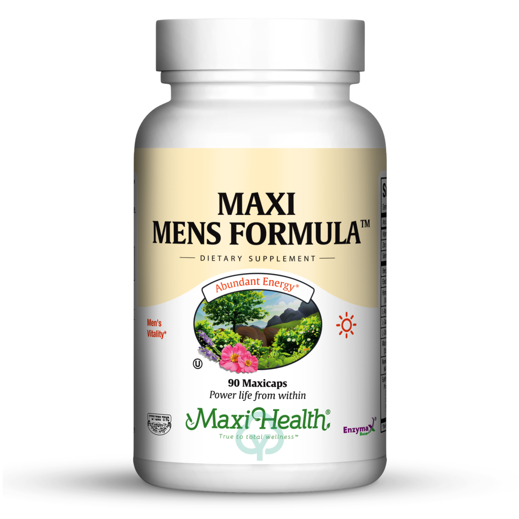 Maxi Health Mens Formula 90 Caps Abundant Energy