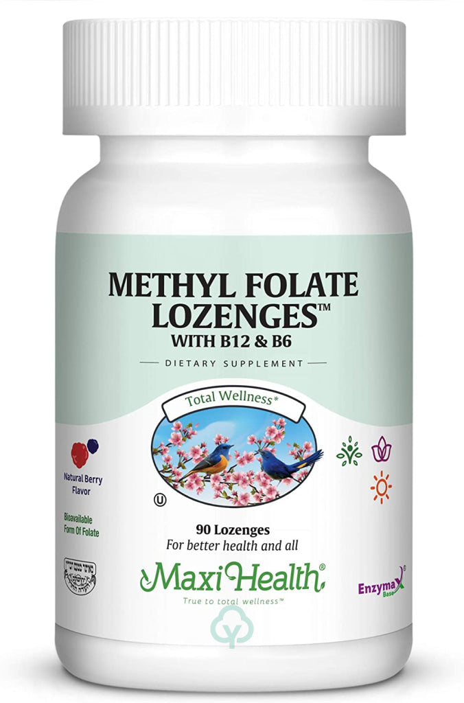 Maxi Health Methyl Folate Lozenges 90 Loz Womens