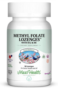 Maxi Health Methyl Folate Lozenges 90 Loz Womens