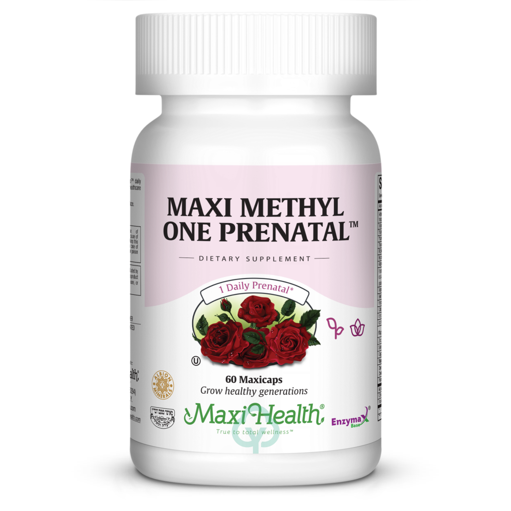 Maxi Health Methyl One Prenatal 60 Caps Womens