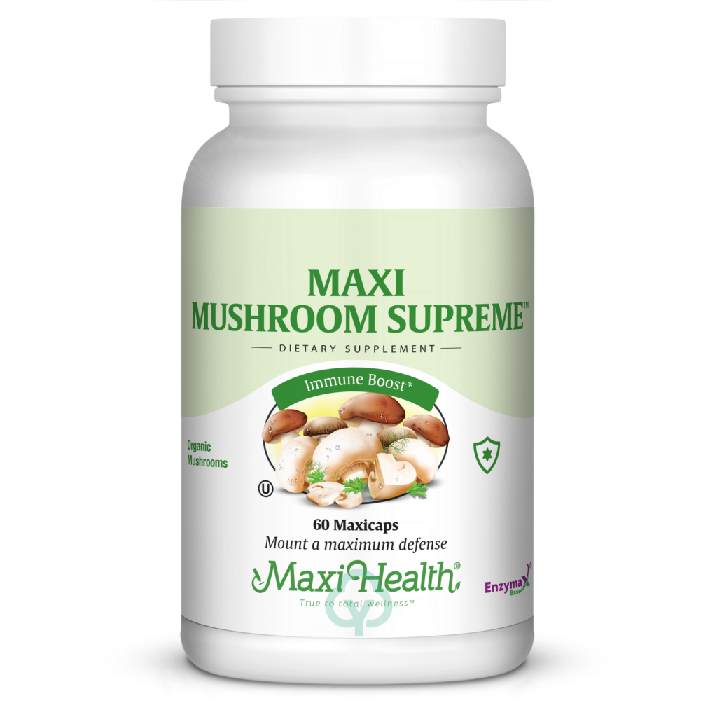 Maxi Health Mushroom Supreme 60 Caps Immune Support