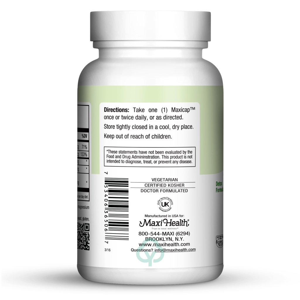 Maxi Health Nac Complex 60 Caps Immune Support