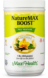 Maxi Health Naturemax Boost Vanilla (Pea) 1 Lb Weight Managment